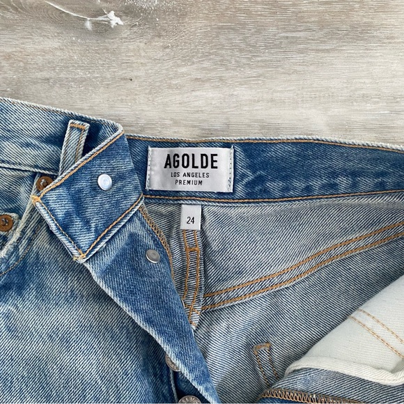 Agolde Dee Shorts - Picture 4 of 5